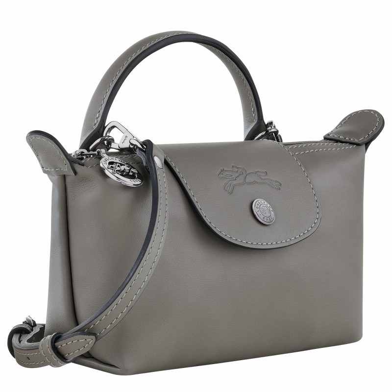 Longchamp Le Pliage Xtra XS Pouches Dame Grå Danmark | 34205987P55