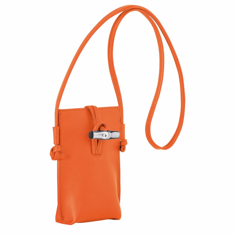 Longchamp Le Roseau Cover Dame Orange Danmark | 34180HFP017