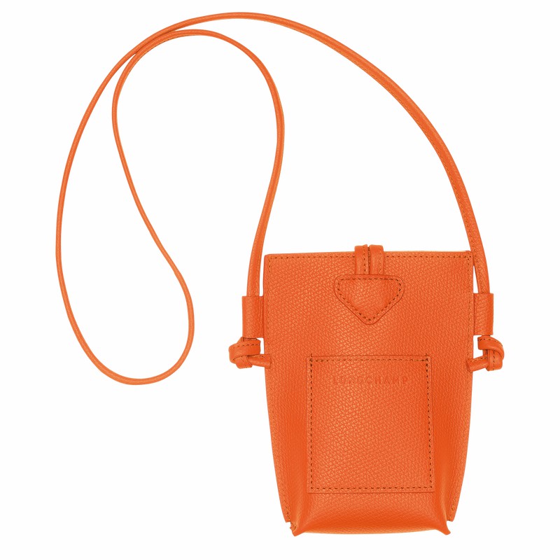 Longchamp Le Roseau Cover Dame Orange Danmark | 34180HFP017