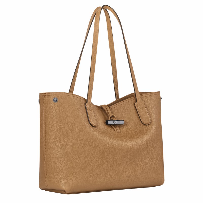 Longchamp Le Roseau Essential L Muleposer Dame Khaki Danmark | L2686968026