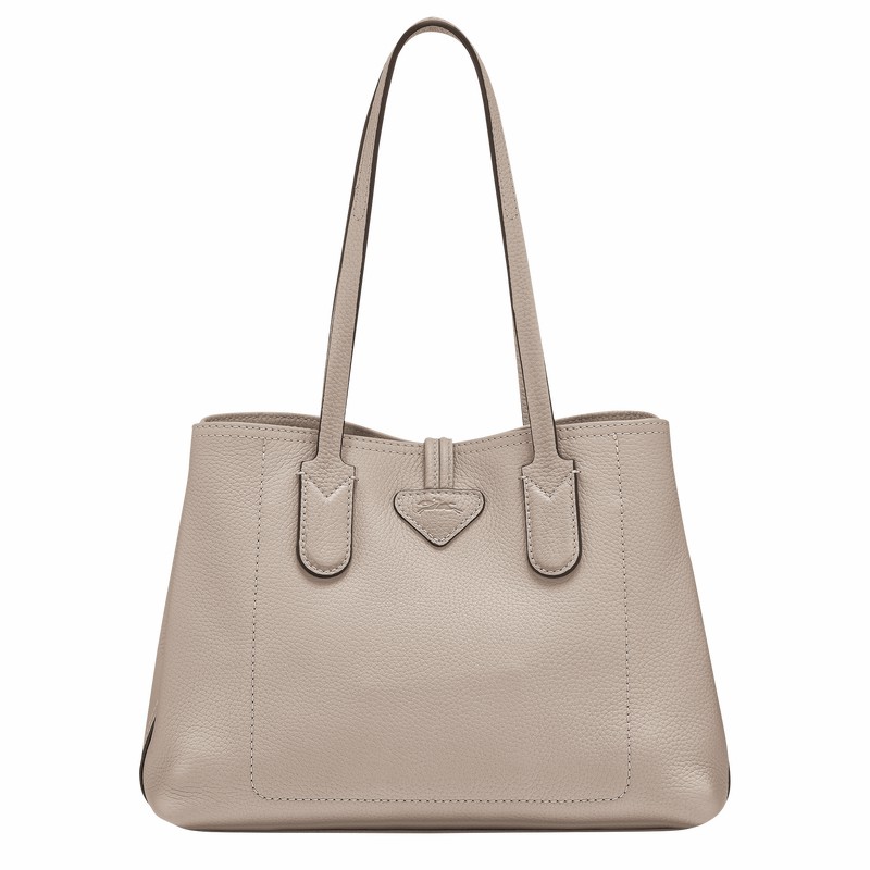 Longchamp Le Roseau Essential M Muleposer Dame Grå Danmark | 10183968266