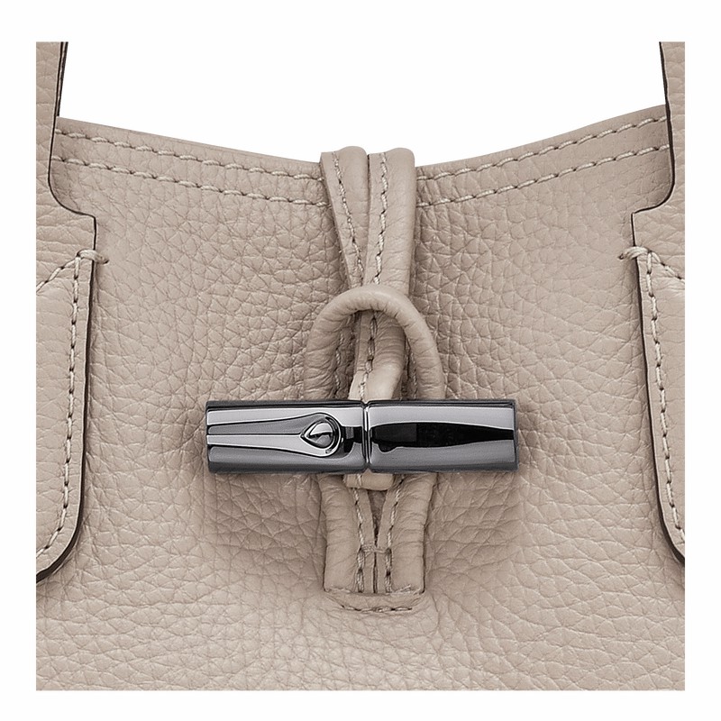 Longchamp Le Roseau Essential M Muleposer Dame Grå Danmark | 10183968266