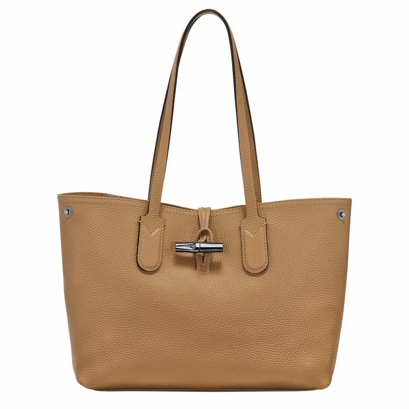 Longchamp Le Roseau Essential M Muleposer Dame Khaki Danmark | 10183968026