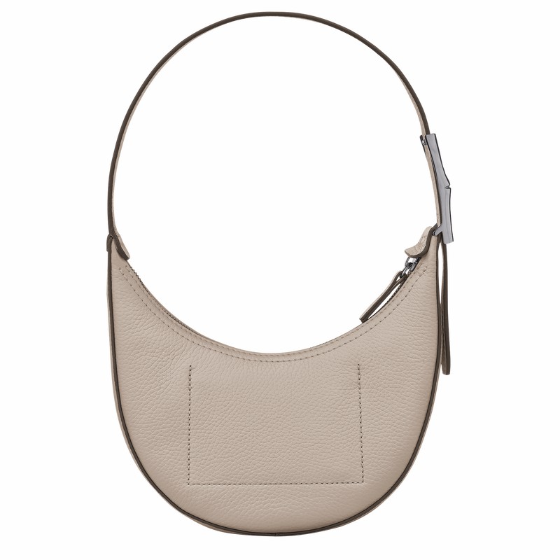 Longchamp Le Roseau Essential S Hobo Taske Dame Grå Danmark | 10217968266