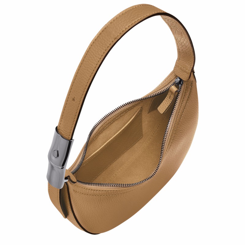 Longchamp Le Roseau Essential S Hobo Taske Dame Khaki Danmark | 10217968026