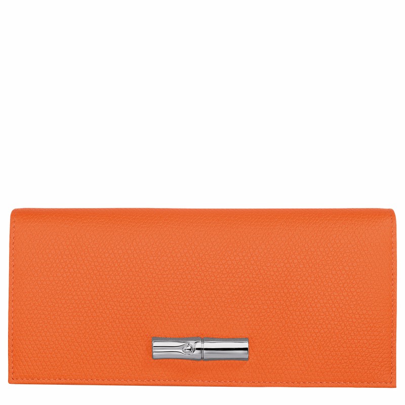 Longchamp Le Roseau Flap Pung Dame Orange Danmark | L3044HFP017