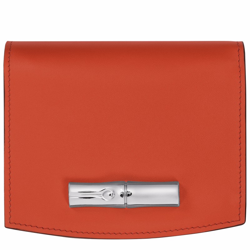 Longchamp Le Roseau Pung Dame Orange Danmark | 30011HCL685