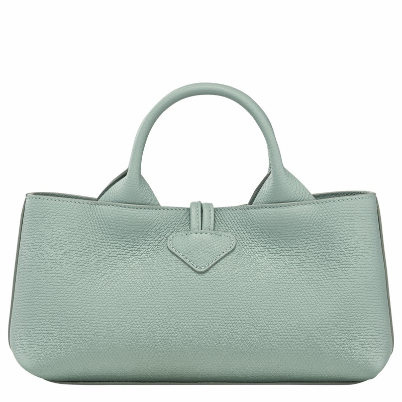 Longchamp Le Roseau S Håndtaske Dame Celadon Danmark | 10280HFP282