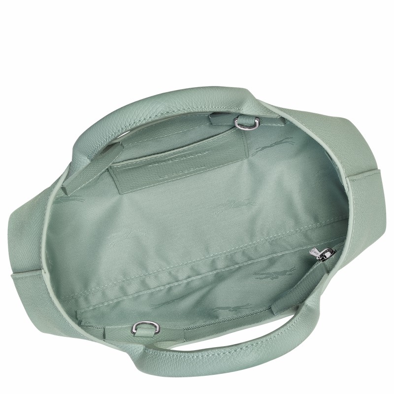 Longchamp Le Roseau S Håndtaske Dame Celadon Danmark | 10280HFP282