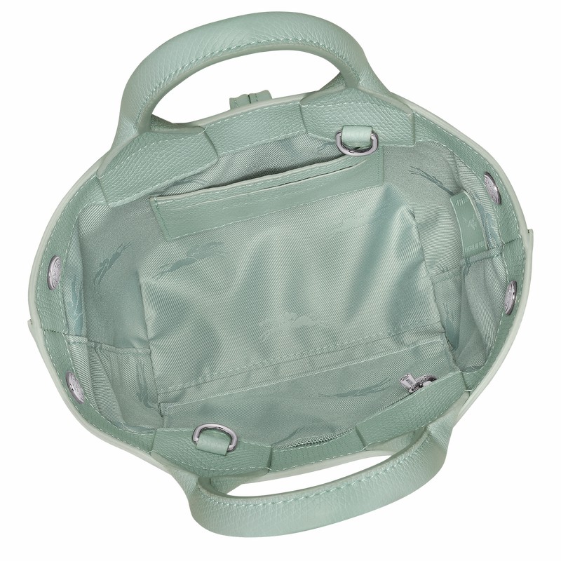 Longchamp Le Roseau XS Håndtaske Dame Celadon Danmark | 10278HFP282