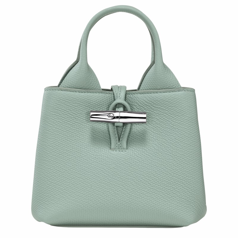 Longchamp Le Roseau XS Håndtaske Dame Celadon Danmark | 10278HFP282