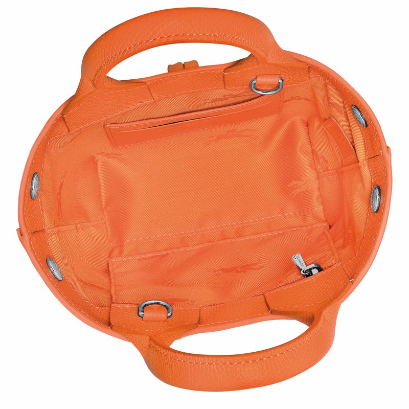 Longchamp Le Roseau XS Håndtaske Dame Orange Danmark | 10278HFP017