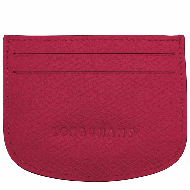 Longchamp ÉPURE Kortholder Dame Fuchsia Danmark | 30031HYZJ13