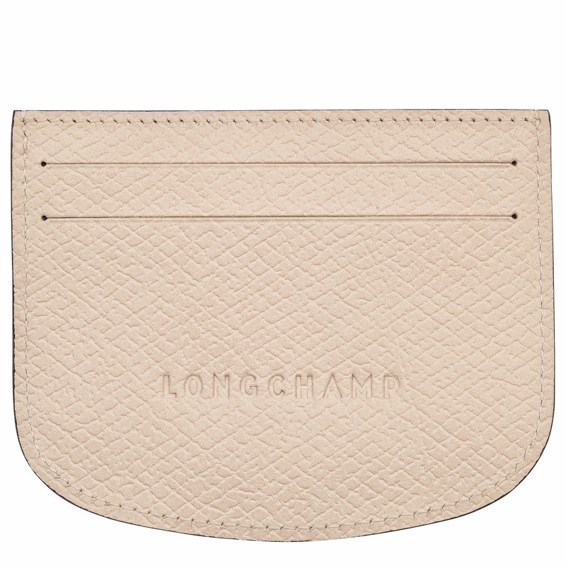 Longchamp ÉPURE Kortholder Dame Hvide Danmark | 30031HYZ555