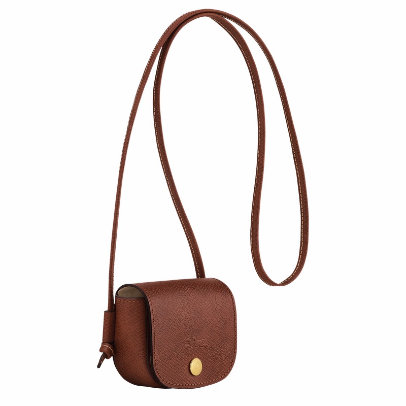 Longchamp ÉPURE Møntpung Dame Brune Danmark | 30027HYZ035