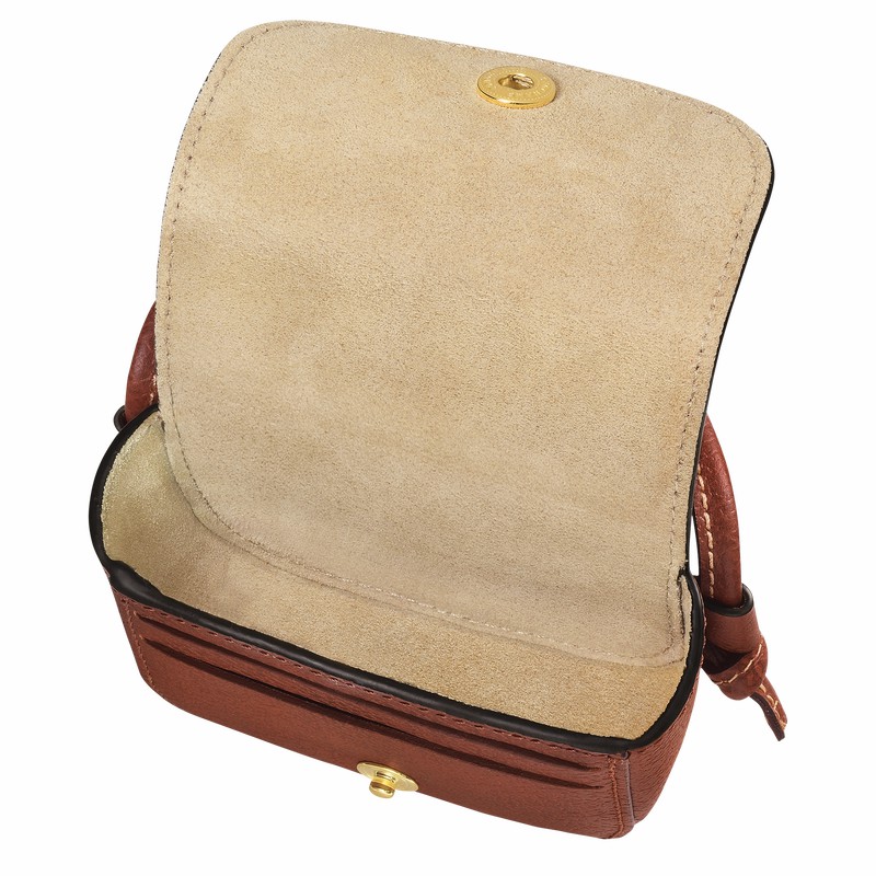 Longchamp ÉPURE Møntpung Dame Brune Danmark | 30027HYZ035