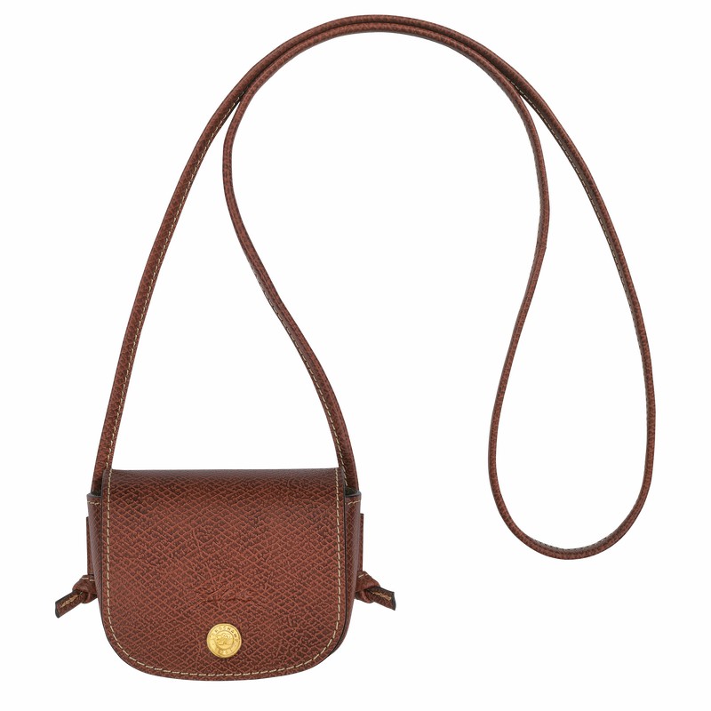 Longchamp ÉPURE Møntpung Dame Brune Danmark | 30027HYZ035