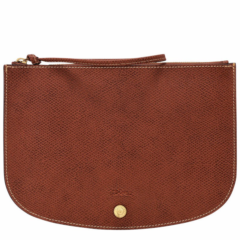 Longchamp ÉPURE Pouches Dame Brune Danmark | 10250HYZ035