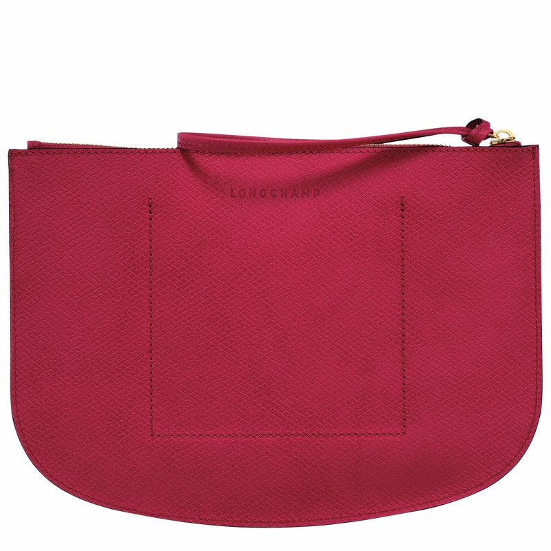 Longchamp ÉPURE Pouches Dame Fuchsia Danmark | 10250HYZJ13