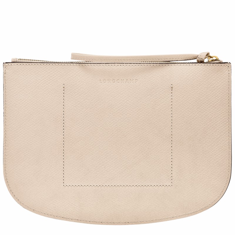 Longchamp ÉPURE Pouches Dame Hvide Danmark | 10250HYZ555