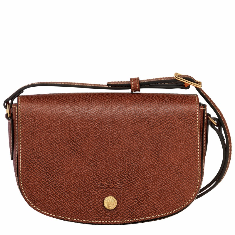 Longchamp ÉPURE S Crossbody Taske Dame Brune Danmark | 10253HYZ035