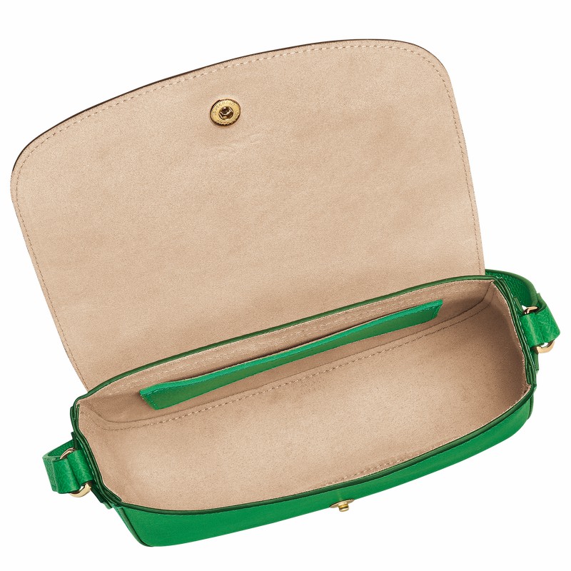 Longchamp ÉPURE S Crossbody Taske Dame Grøn Danmark | 10253HYZ129