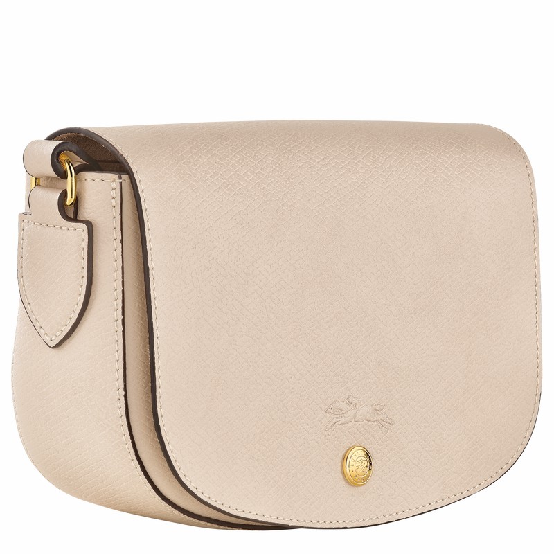 Longchamp ÉPURE S Crossbody Taske Dame Hvide Danmark | 10253HYZ555