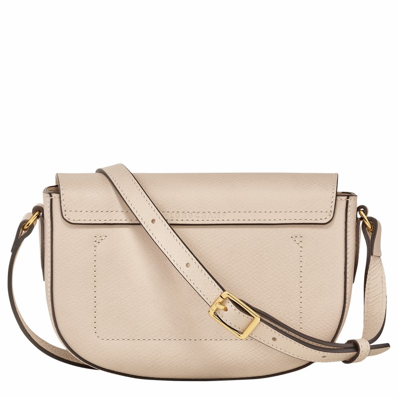 Longchamp ÉPURE S Crossbody Taske Dame Hvide Danmark | 10253HYZ555