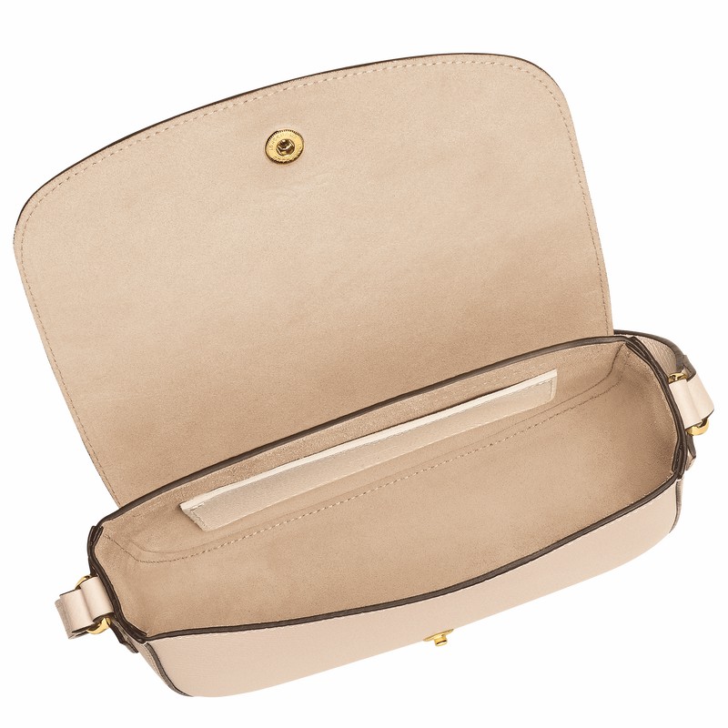 Longchamp ÉPURE S Crossbody Taske Dame Hvide Danmark | 10253HYZ555