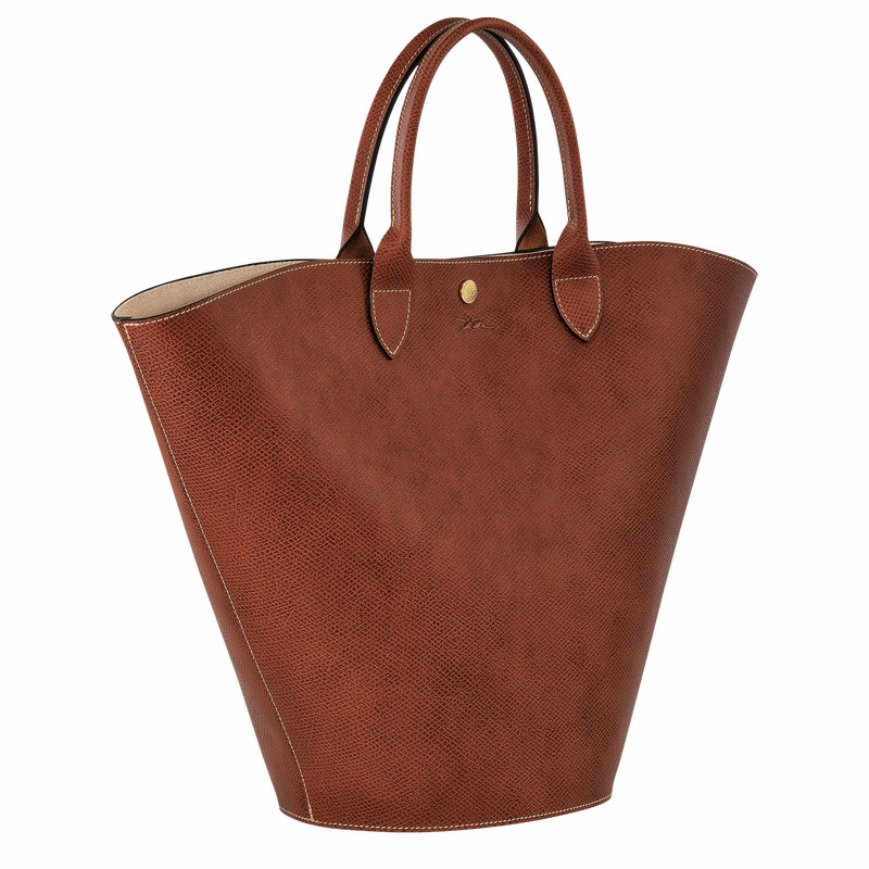 Longchamp ÉPURE XL Muleposer Dame Brune Danmark | 10260HYZ035