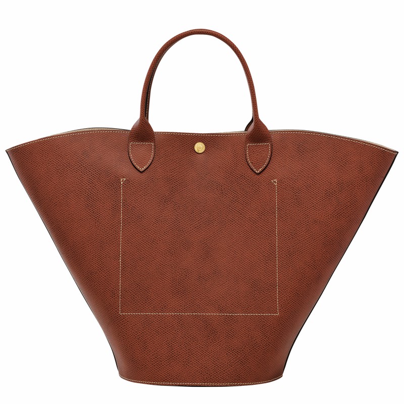 Longchamp ÉPURE XL Muleposer Dame Brune Danmark | 10260HYZ035