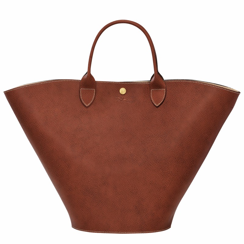 Longchamp ÉPURE XL Muleposer Dame Brune Danmark | 10260HYZ035