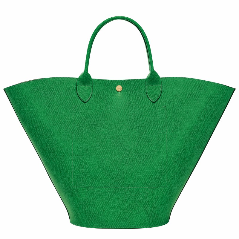 Longchamp ÉPURE XL Muleposer Dame Grøn Danmark | 10260HYZ129