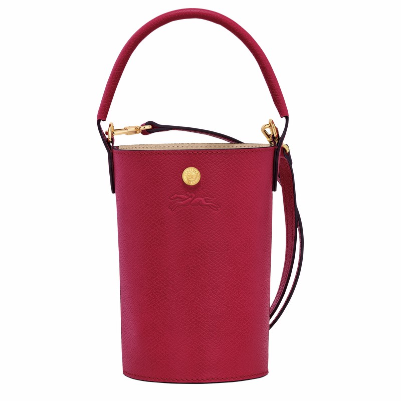 Longchamp ÉPURE XS Crossbody Taske Dame Fuchsia Danmark | 10213HYZJ13