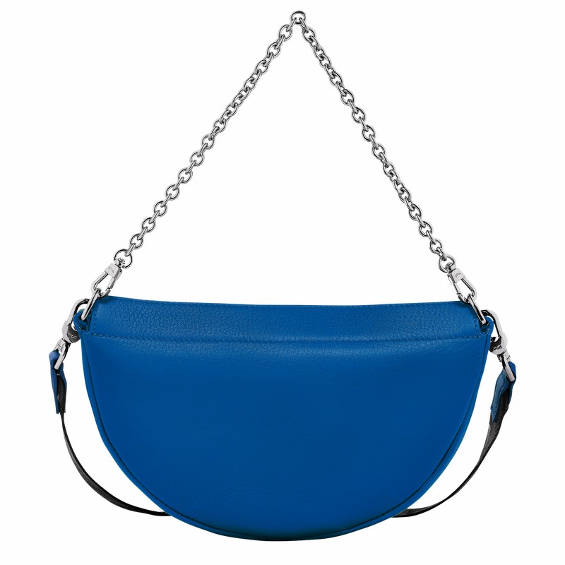 Longchamp Smile S Crossbody Taske Dame Blå Danmark | 10224HDSI17