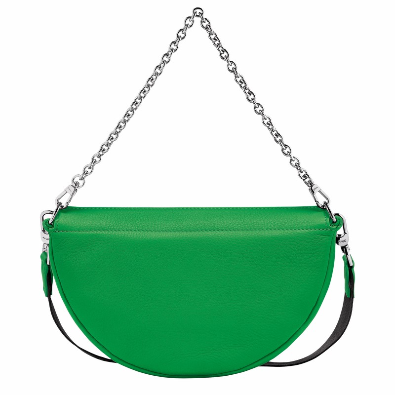 Longchamp Smile S Crossbody Taske Dame Grøn Danmark | 10224HDS531