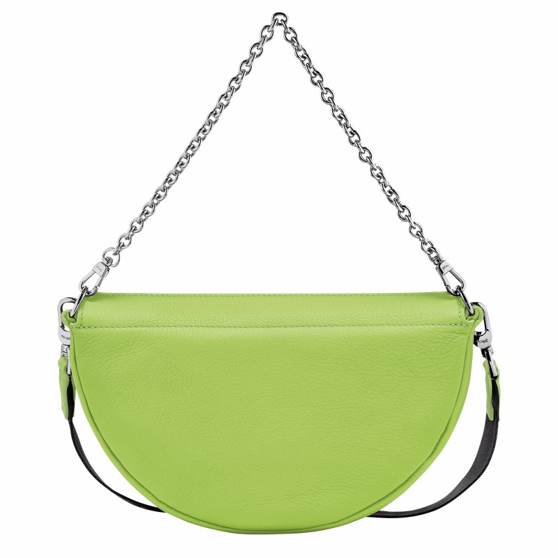 Longchamp Smile S Crossbody Taske Dame Grøn Danmark | 10224HDS355