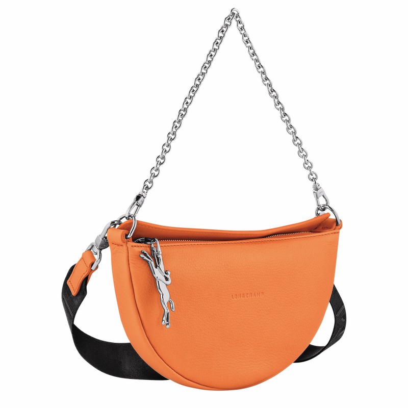 Longchamp Smile S Crossbody Taske Dame Orange Danmark | 10224HDS217