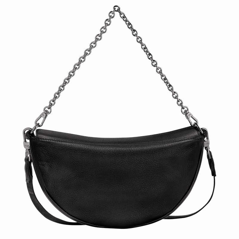 Longchamp Smile S Crossbody Taske Dame Sort Danmark | 10224HDS001