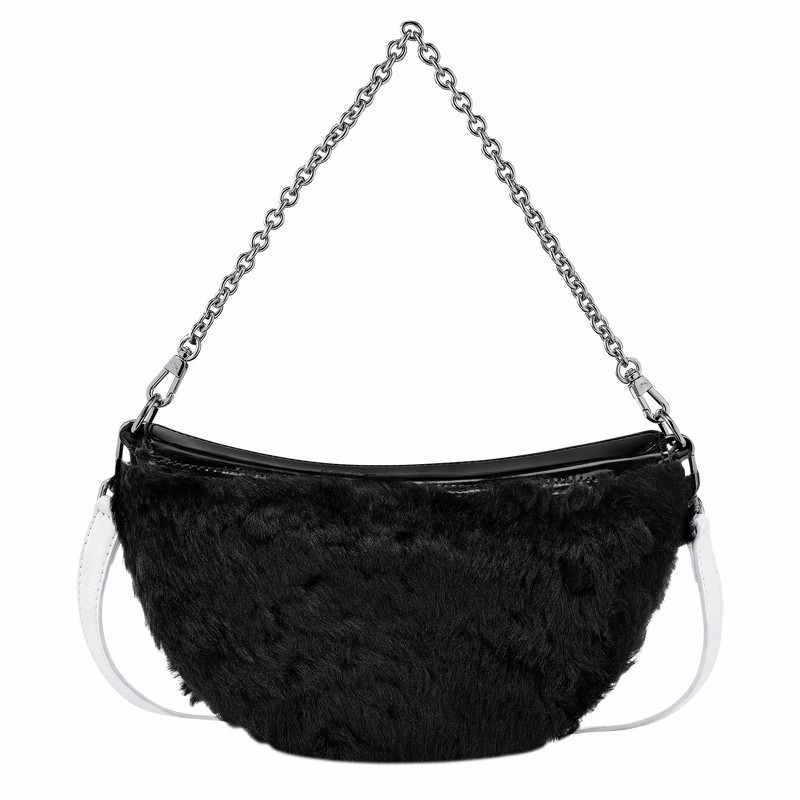 Longchamp Smile S Crossbody Taske Dame Sort Danmark | 10224HFB001